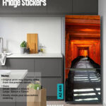Printed Vinyl Fridge Sticker AZ-045