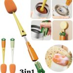 Multi Functional Bottle Cleaning Brush