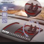 Anti slip Silicone Multifunction Car Dashboard Mat keys Cell Phone Stand Holder Pad